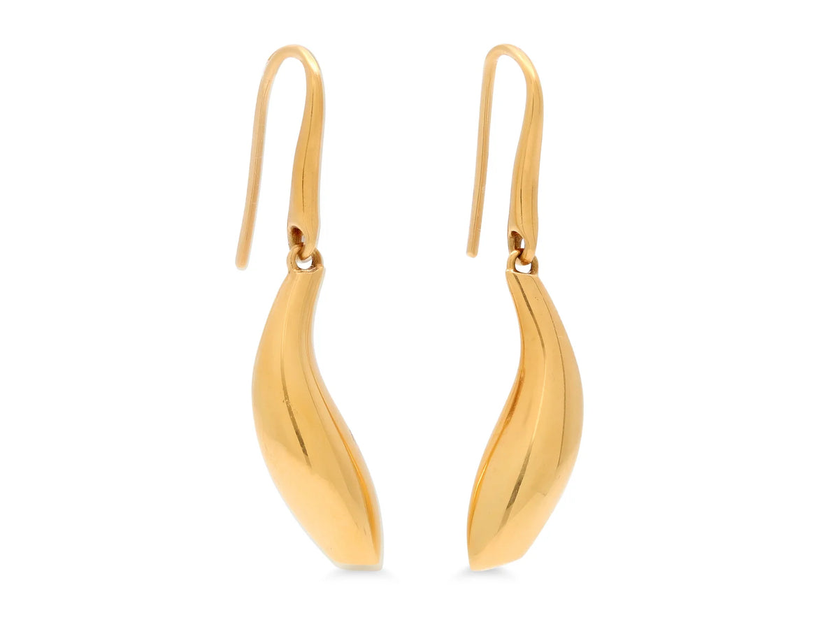 Tiffany & Co. Frank Gehry 'Fish' Earrings in 18K Gold