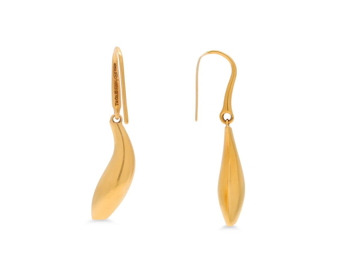 Tiffany & Co. Frank Gehry 'Fish' Earrings in 18K Gold