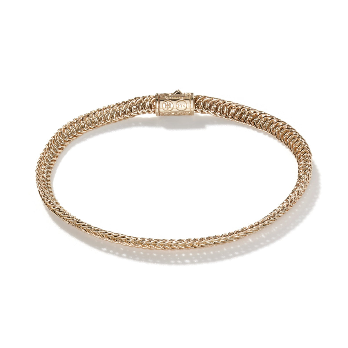 Icon Chevron Bracelet, Gold, 4.5MM