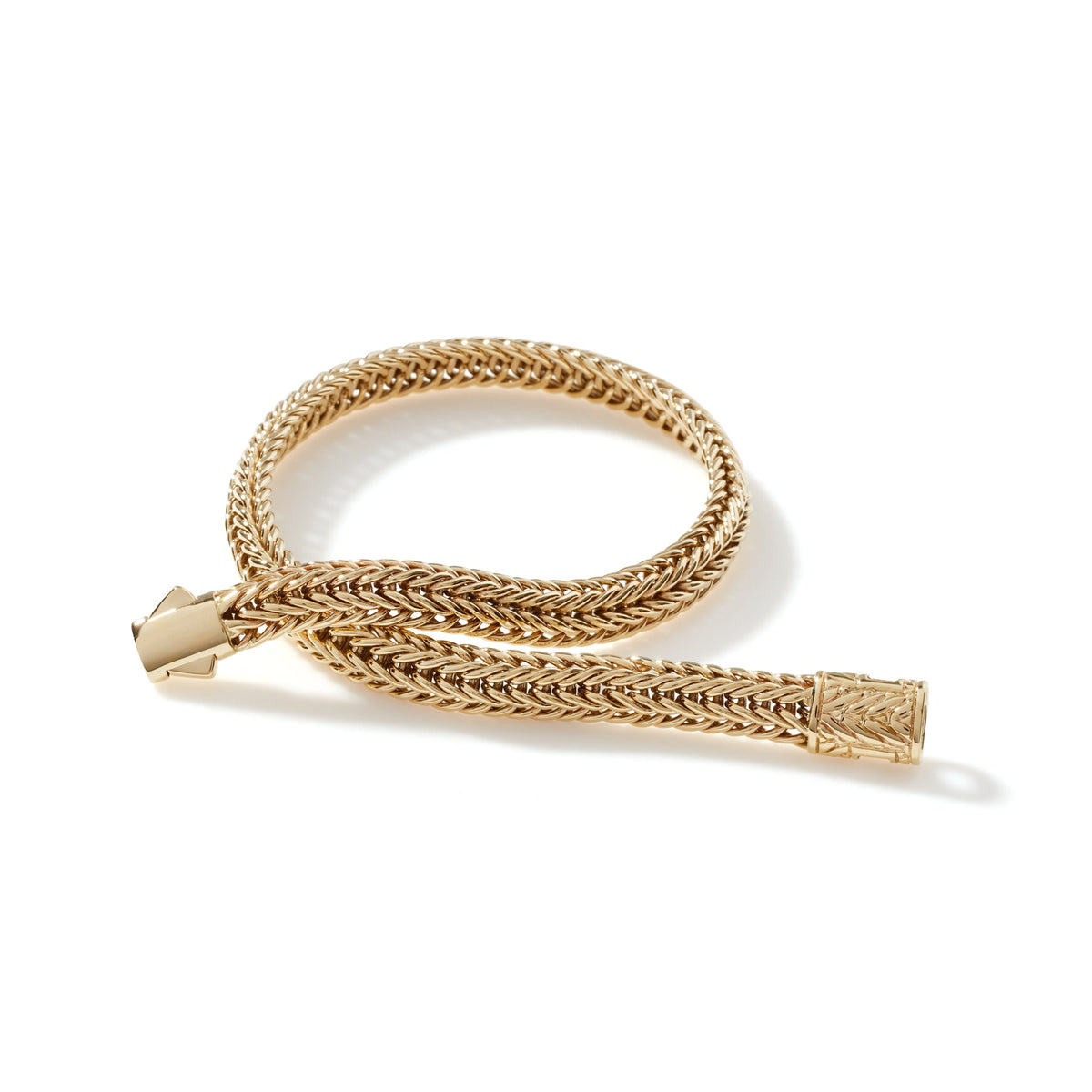 Icon Chevron Bracelet, Gold, 6MM
