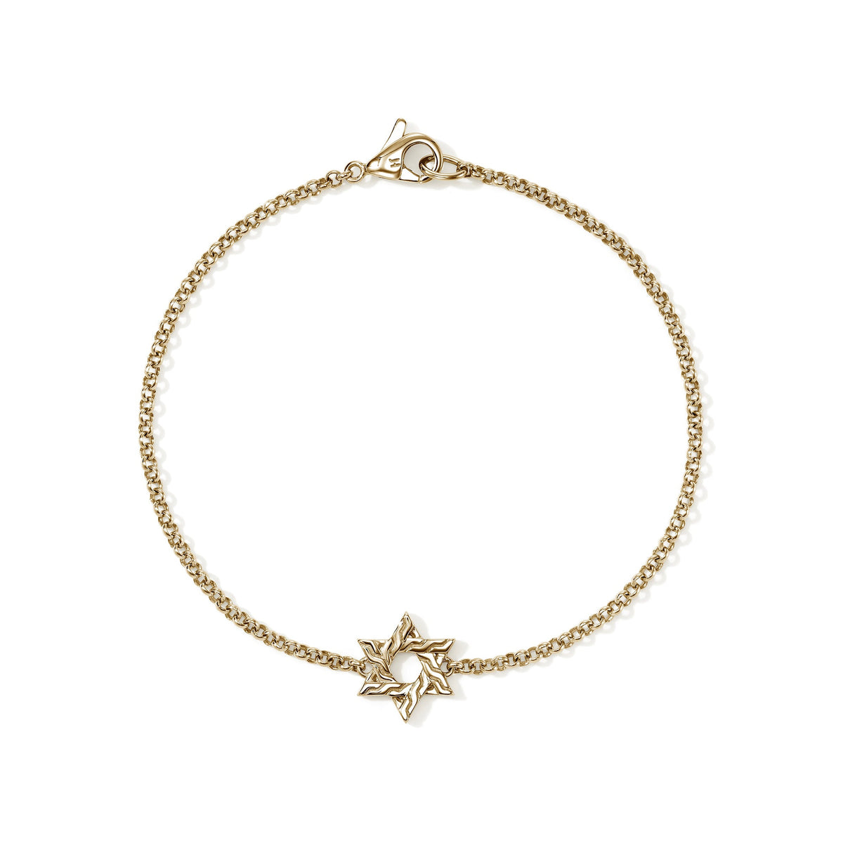 JH Essential Star of David Bracelet, Gold