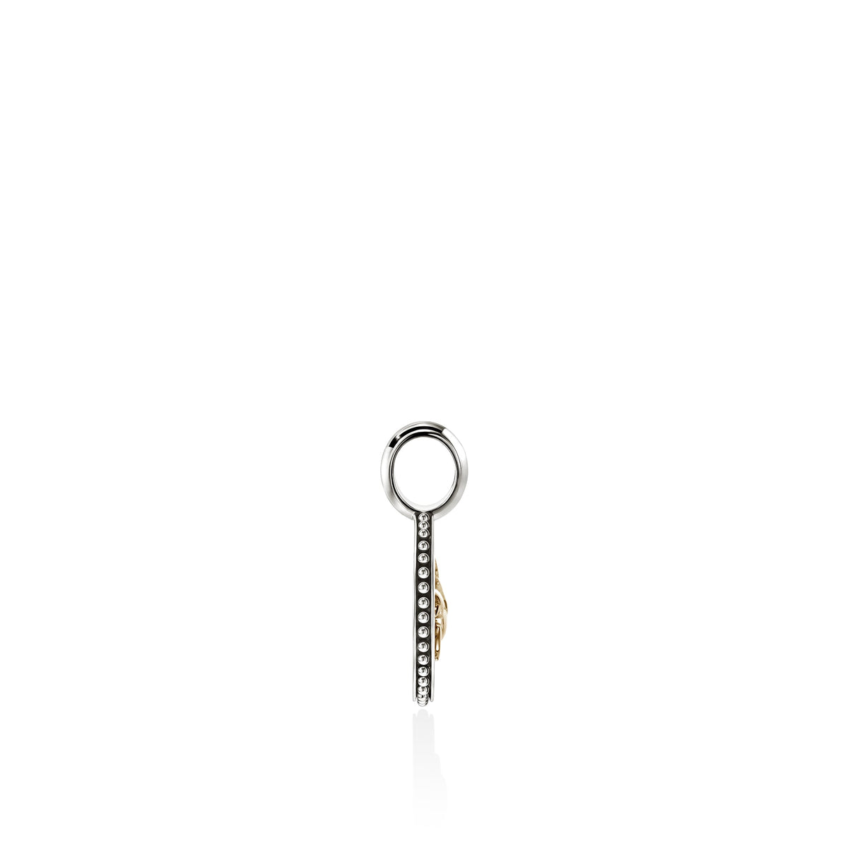 Starling Talisman Charm, Gold, Sterling Silver, Diamonds
