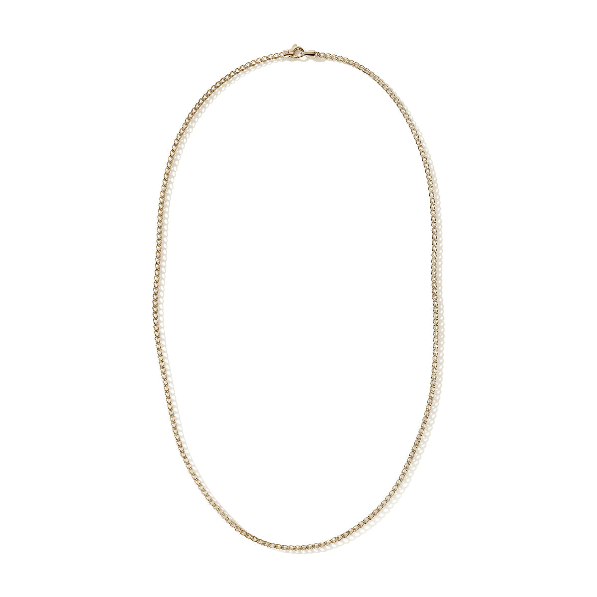 Surf Necklace, Gold, 2.3MM