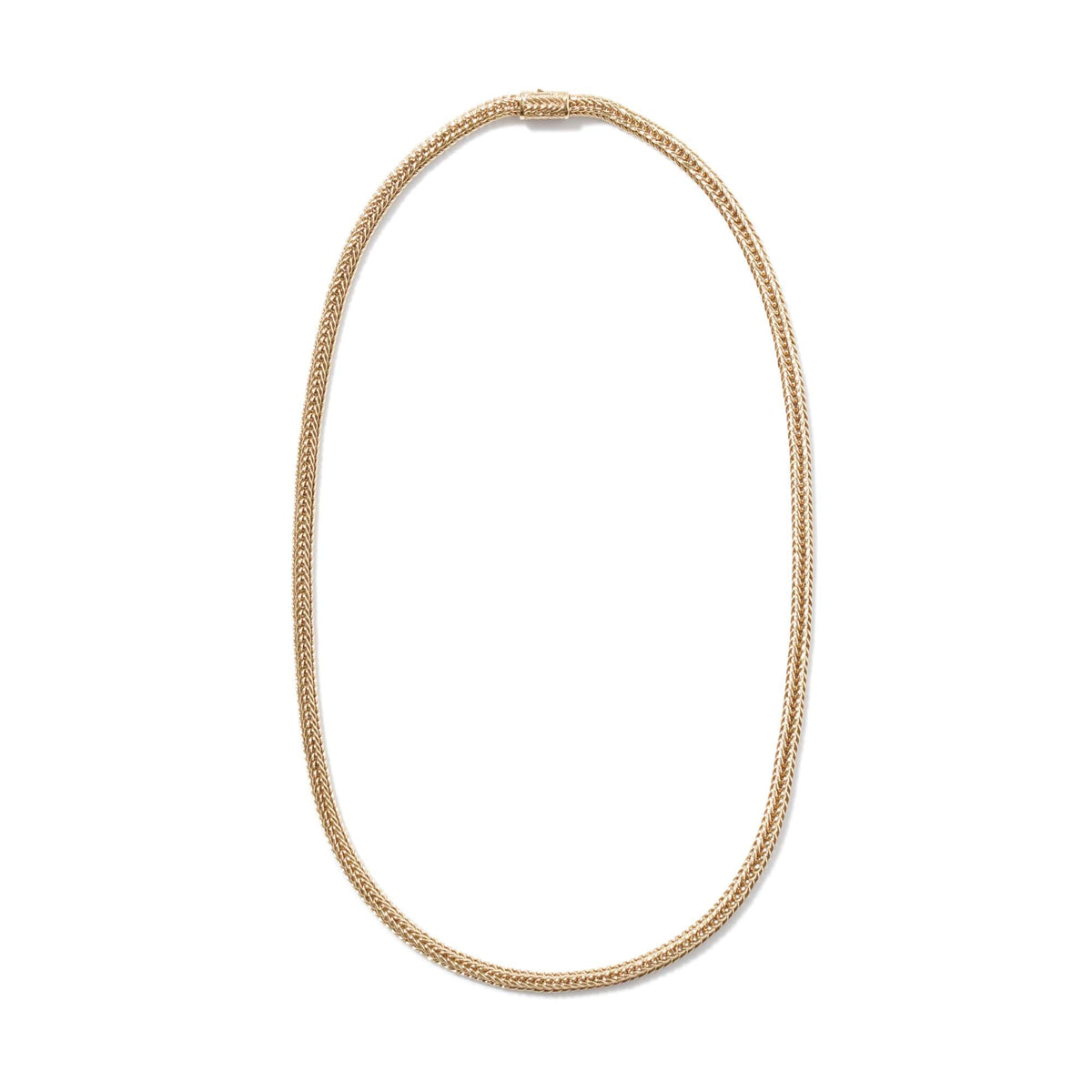 Icon Chevron Necklace, Gold, 4.5MM
