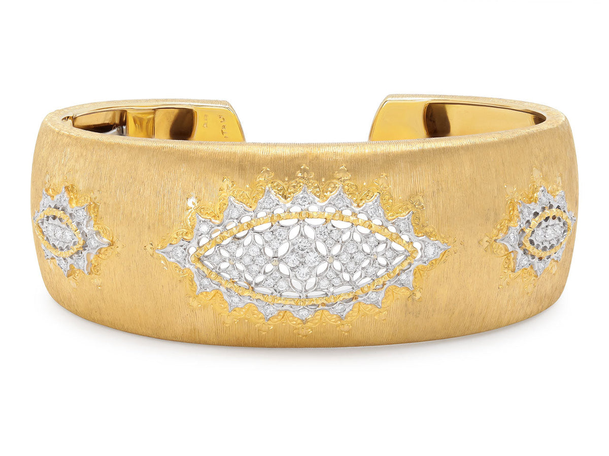 Pulsera de Diamantes Buccellati en Oro de 18K