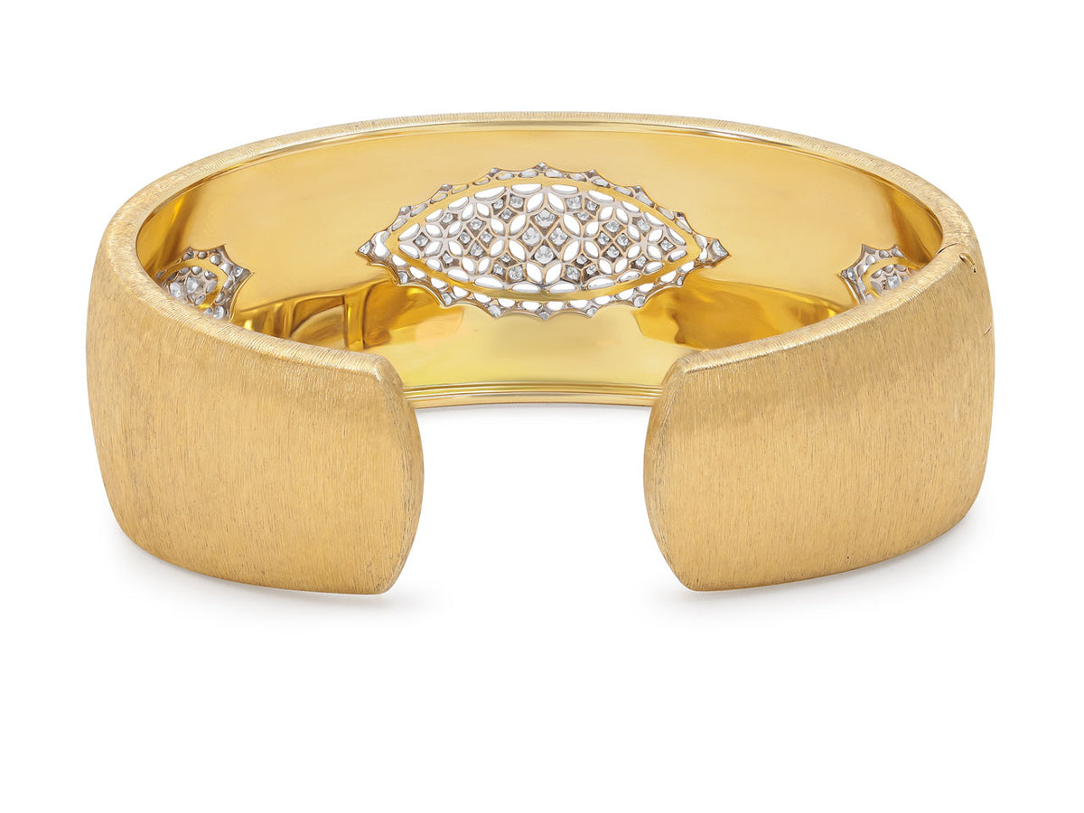 Pulsera de Diamantes Buccellati en Oro de 18K
