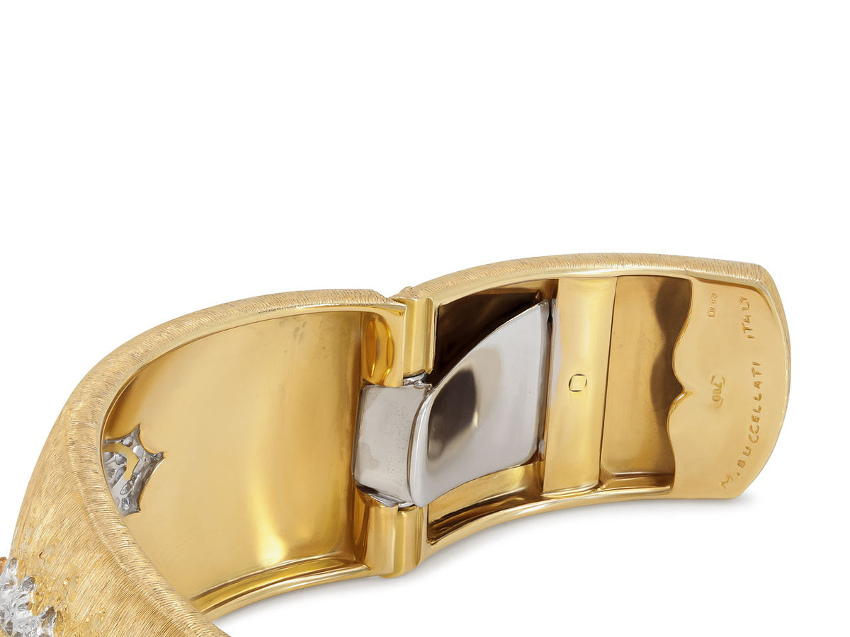 Pulsera de Diamantes Buccellati en Oro de 18K
