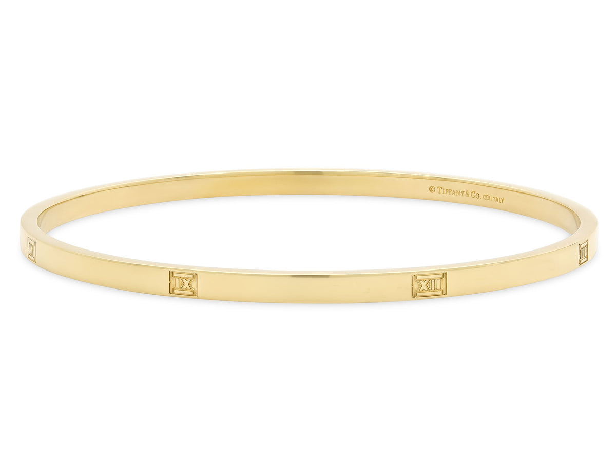 Pulsera Bangle 'Atlas' de Tiffany & Co. en Oro de 18K