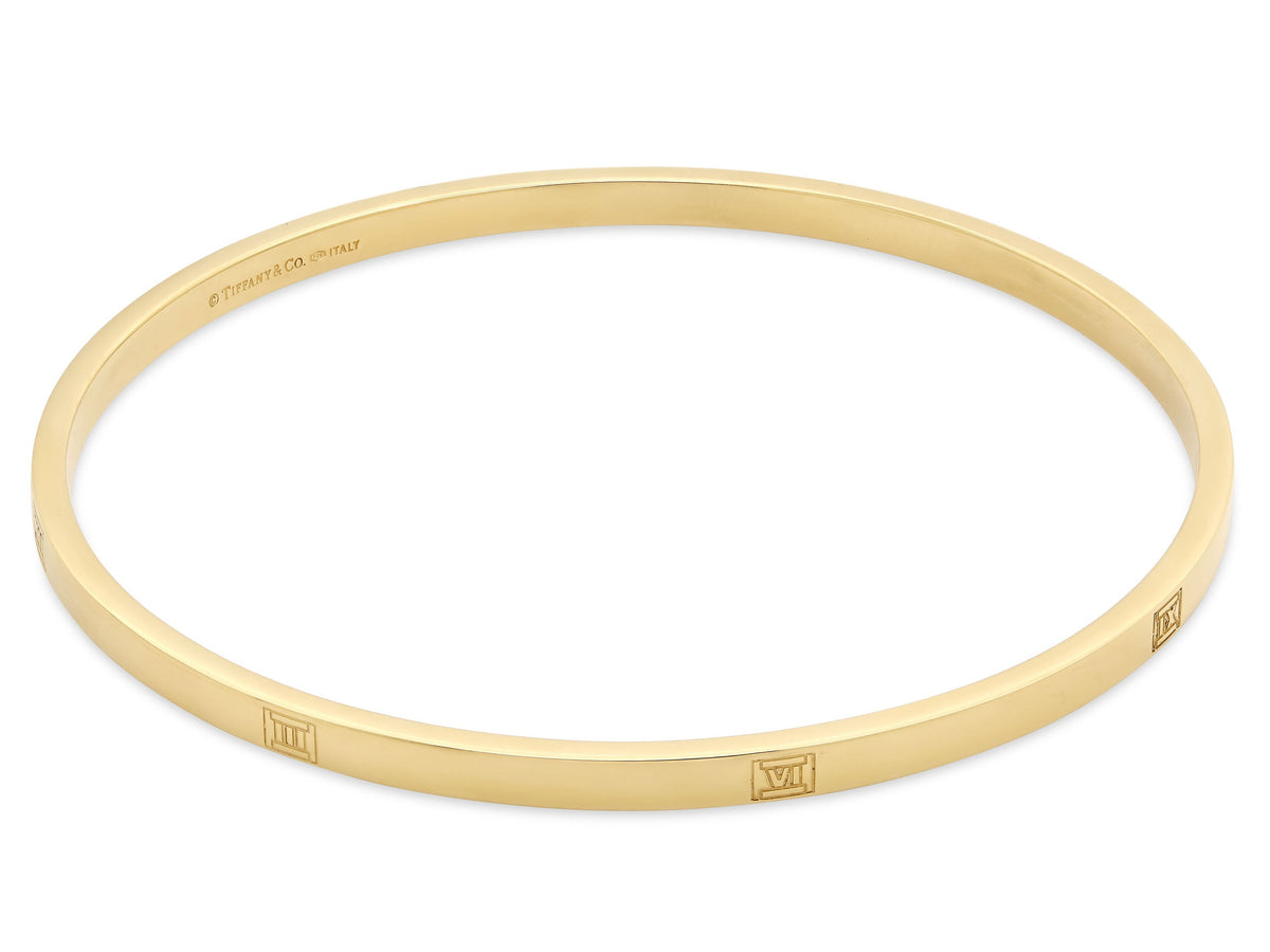 Pulsera Bangle 'Atlas' de Tiffany & Co. en Oro de 18K