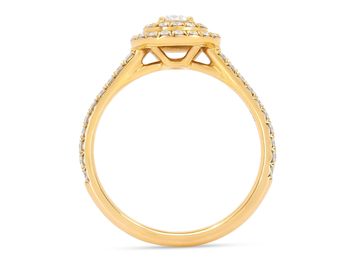 Anillo de Diamante 'Soleste' de Tiffany & Co. en Oro de 18K