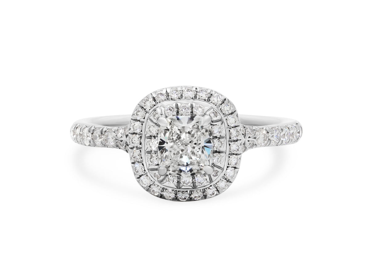 Anillo de Diamante 'Soleste' de Tiffany & Co. en Platino