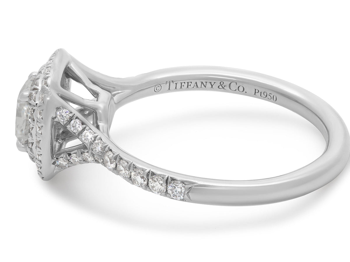 Anillo de Diamante 'Soleste' de Tiffany & Co. en Platino