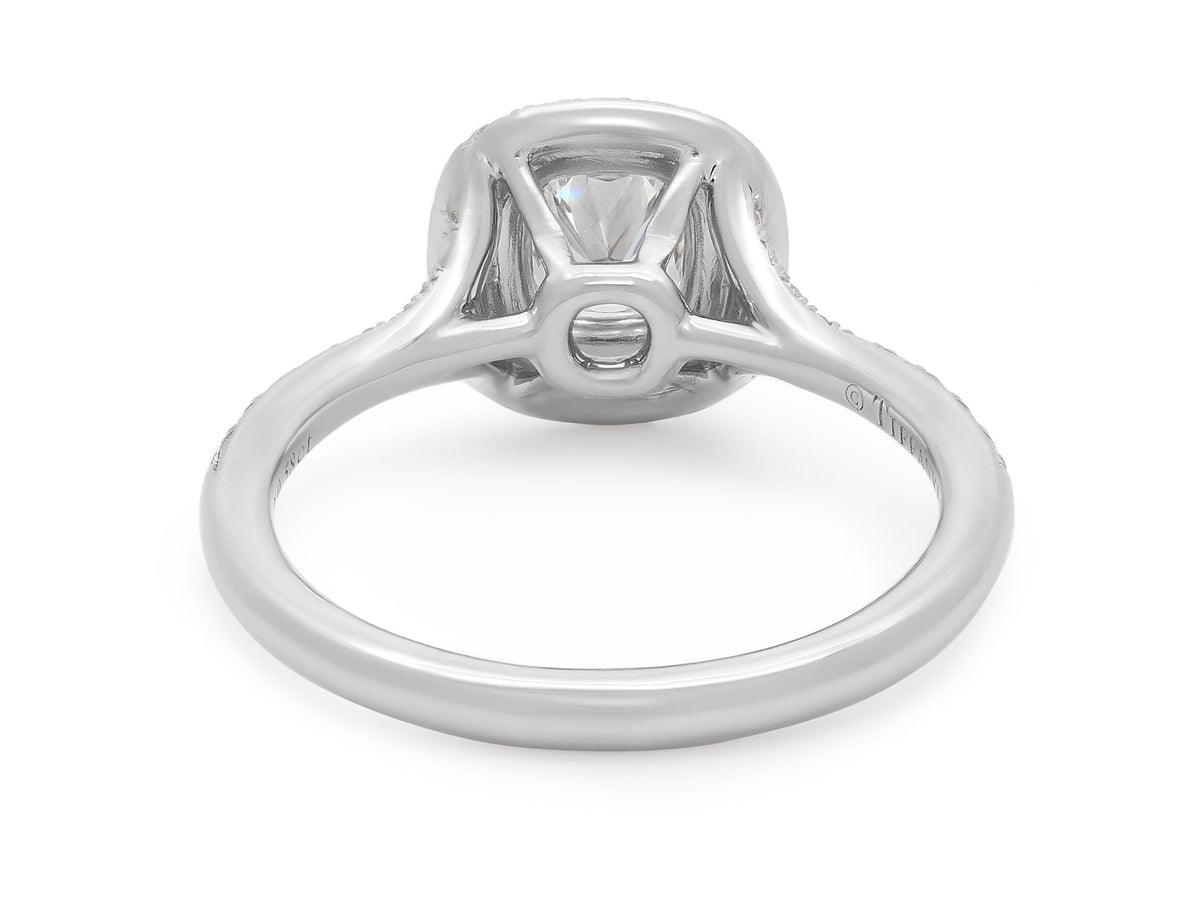 Anillo de Diamante 'Soleste' de Tiffany & Co. en Platino