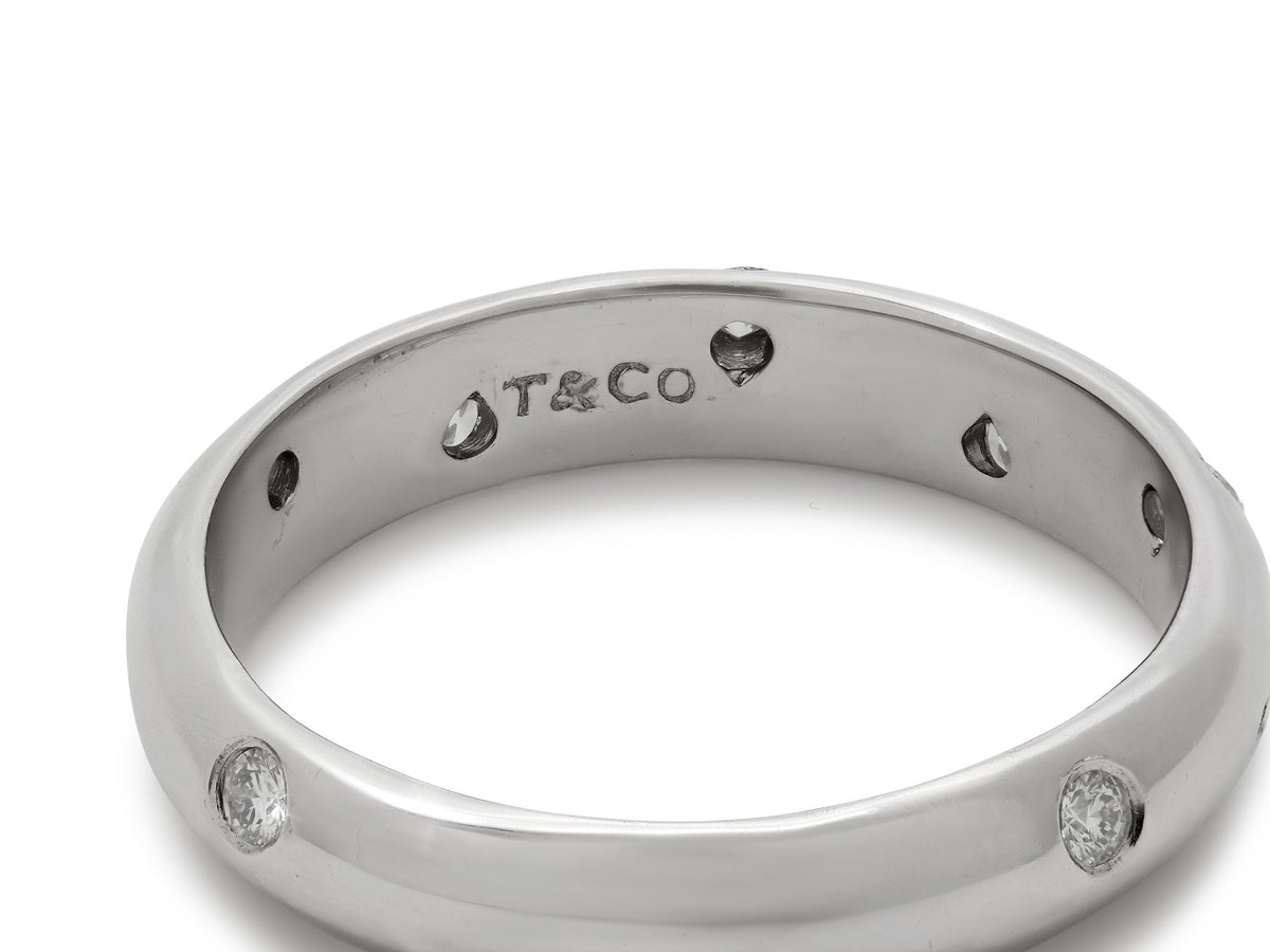 Anillo 'Etoile' de Tiffany & Co. en Platino