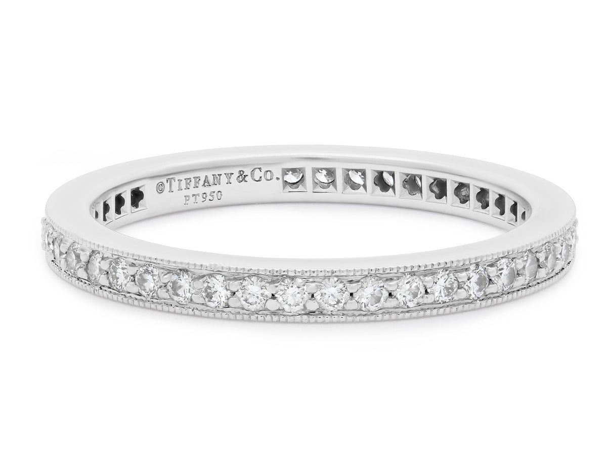 Tiffany & Co. 'Legacy' Banda de Diamantes en Platino