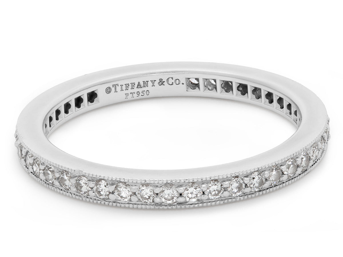 Tiffany & Co. 'Legacy' Banda de Diamantes en Platino
