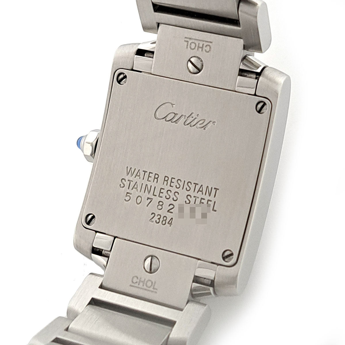 CARTIER 
Tank Française SM 
Con caja