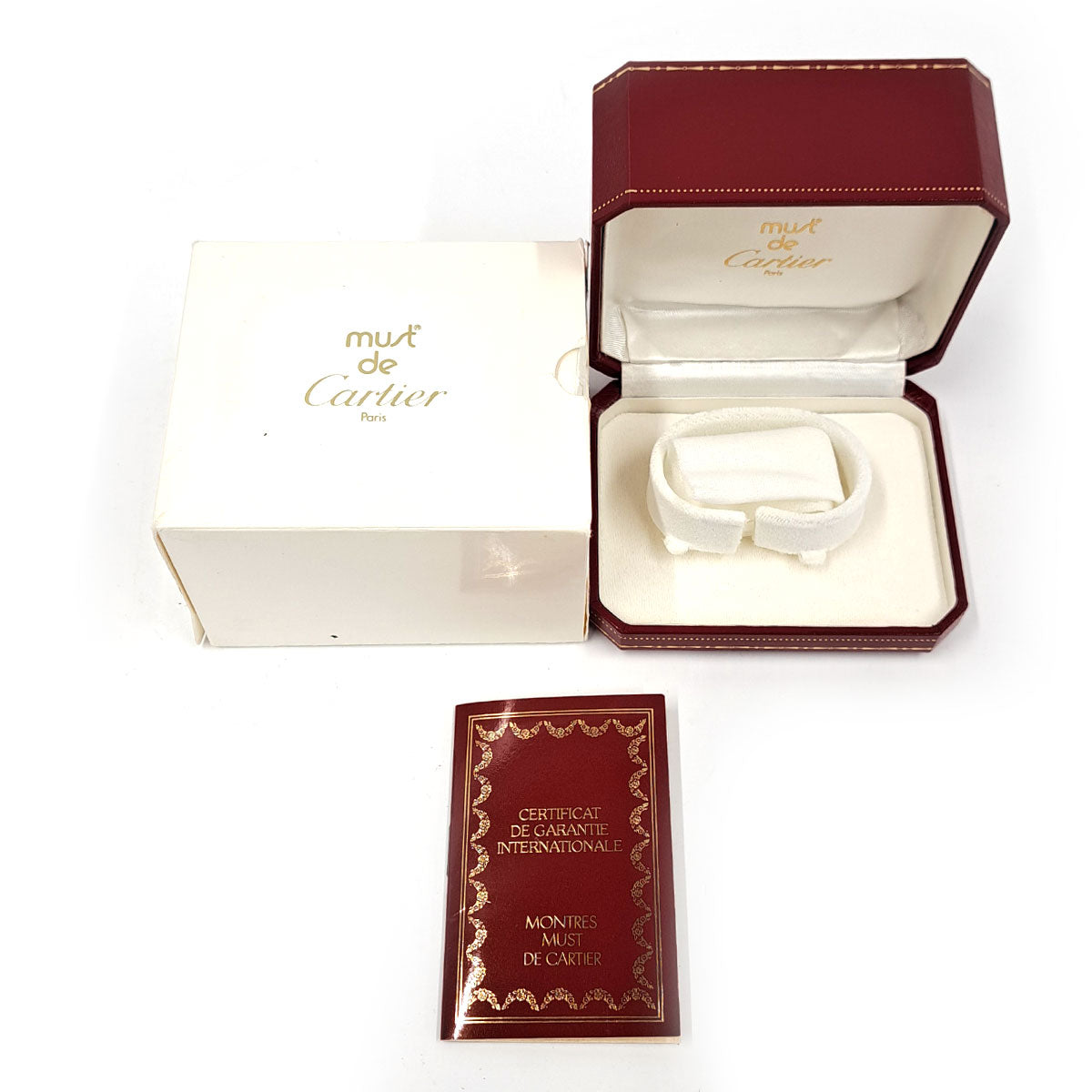 CARTIER 
MUST VENDÔME SM 
Con caja y garantía
