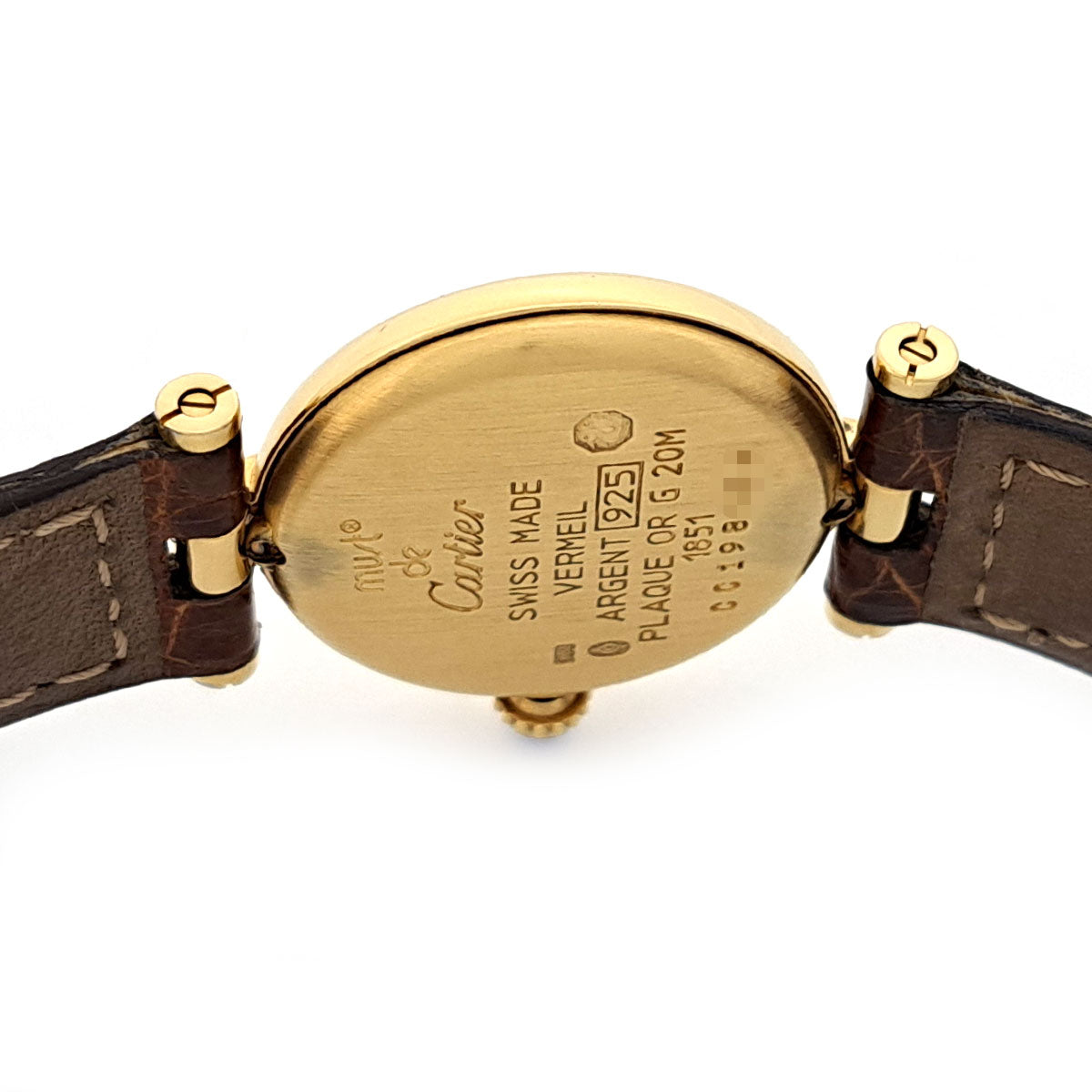 CARTIER 
MUST VENDÔME SM 
Con caja y garantía