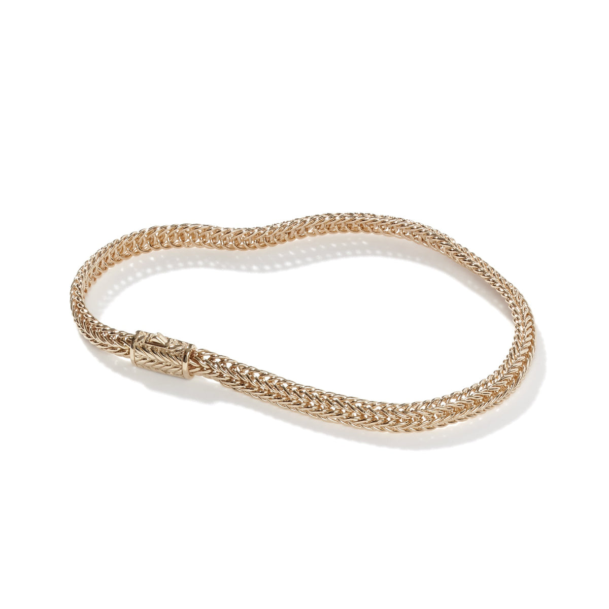 Icon Chevron Bracelet, Gold, 4.5MM
