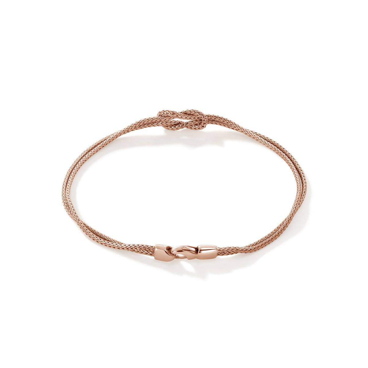 Love Knot Bracelet, Rose Gold, 3.6MM
