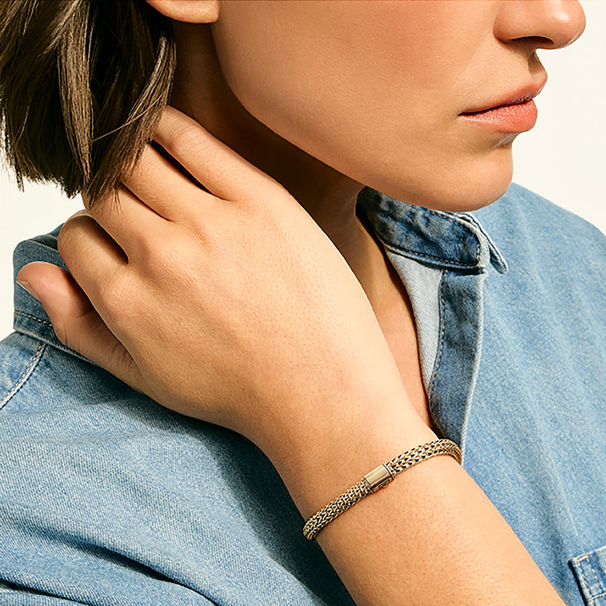 Icon Bracelet, Gold, 5MM