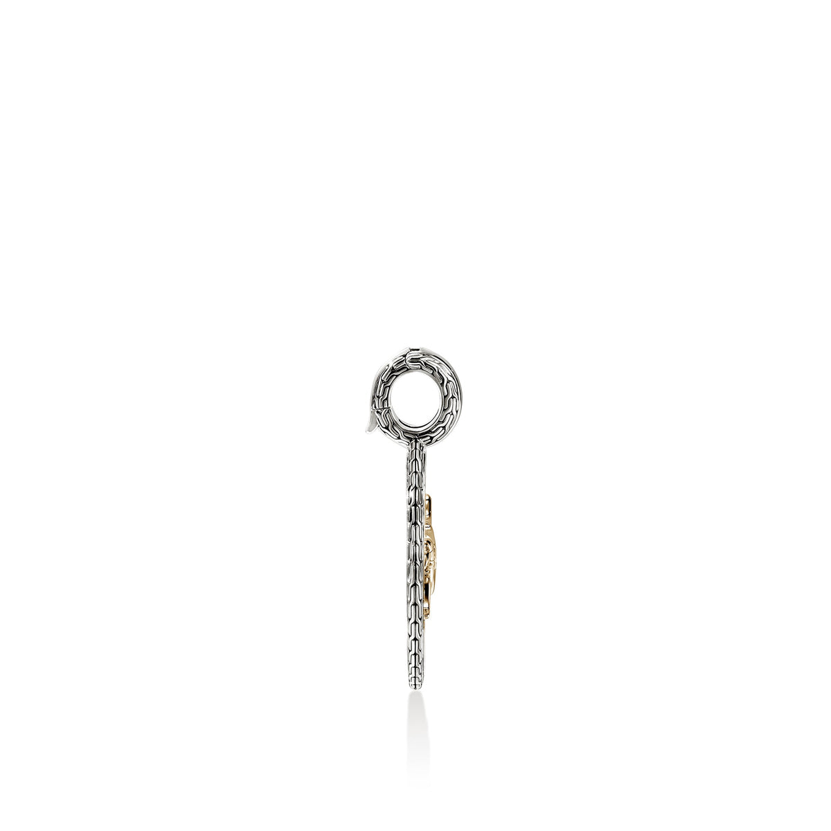 Starling Talisman Charm, Gold, Sterling Silver, Diamonds
