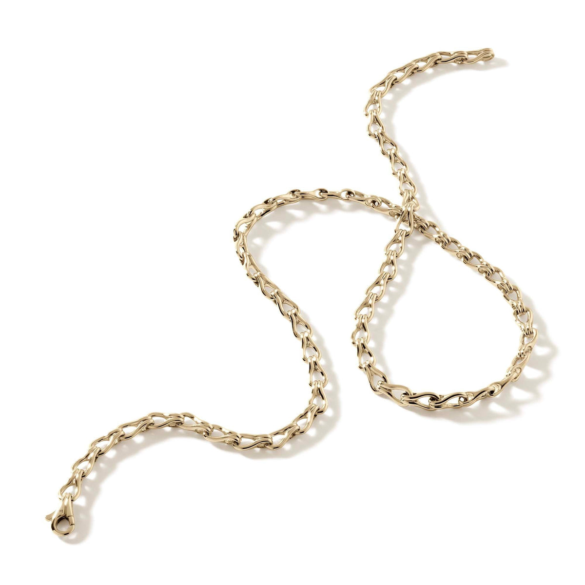Surf Necklace, Gold, 5MM