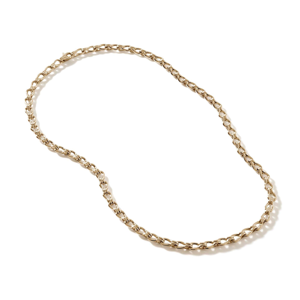 Surf Necklace, Gold, 5MM