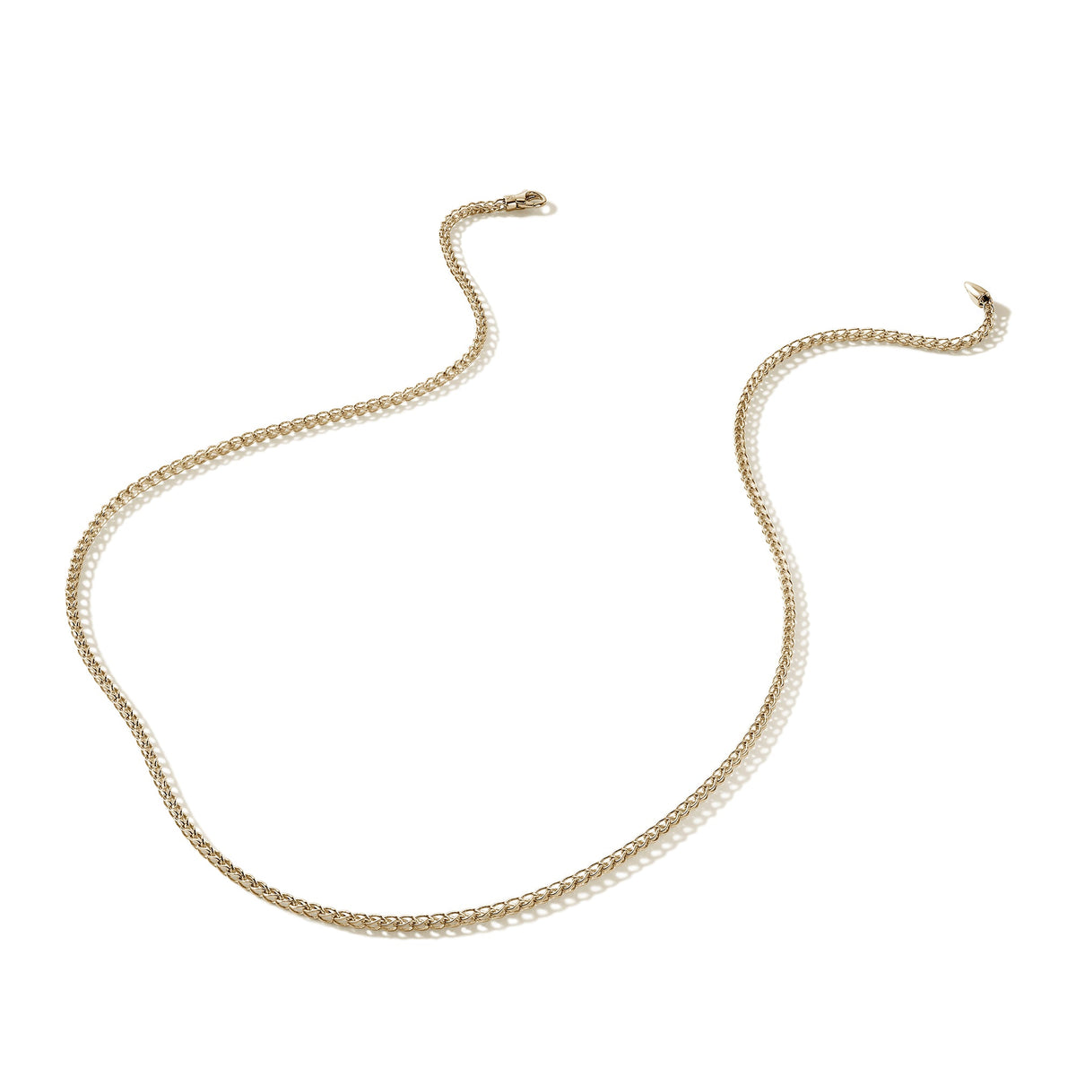 Surf Necklace, Gold, 2.3MM