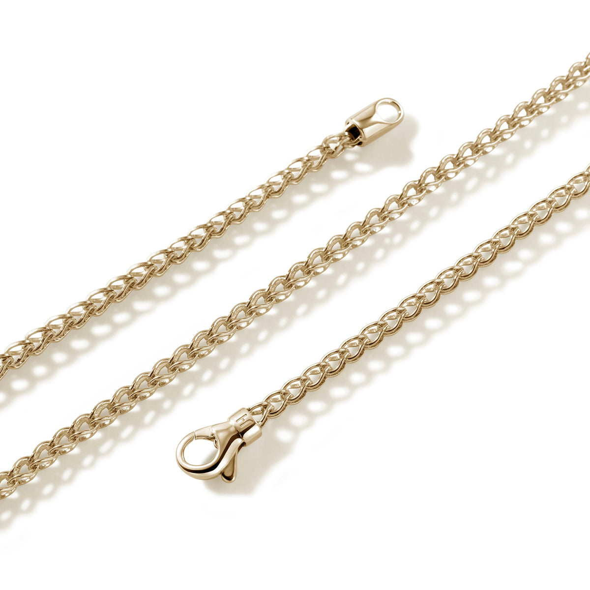 Surf Necklace, Gold, 2.3MM