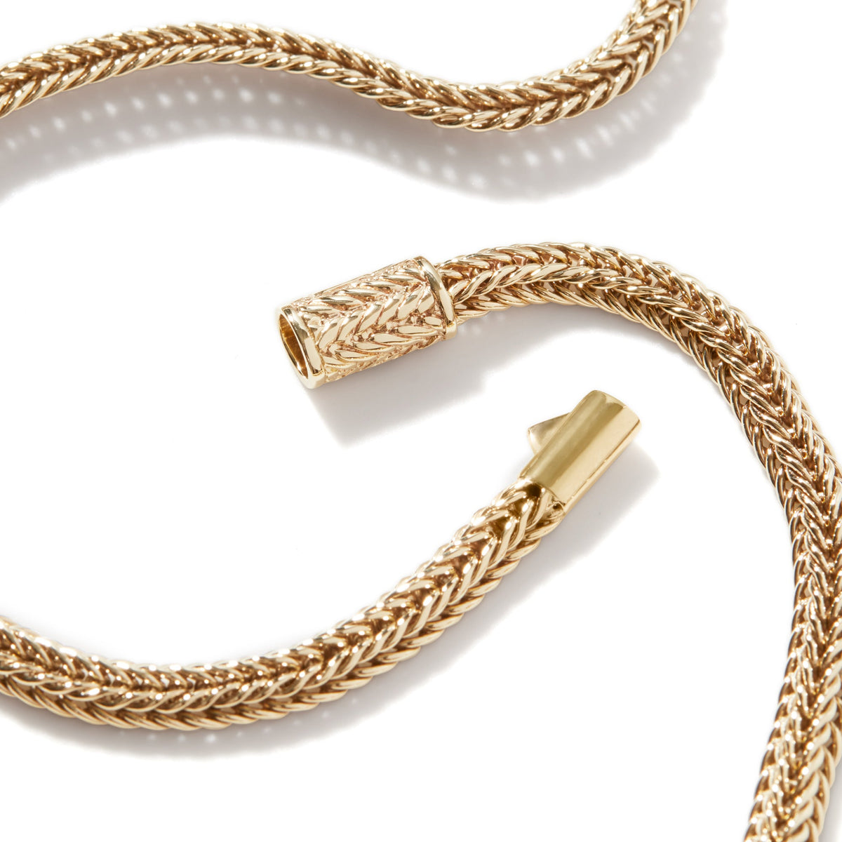 Icon Chevron Necklace, Gold, 4.5MM