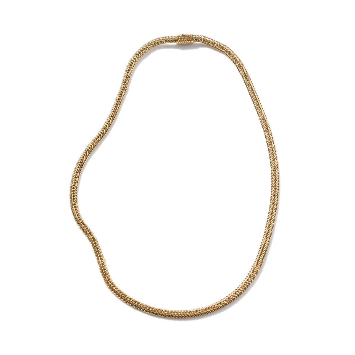 Icon Chevron Necklace, Gold, 4.5MM