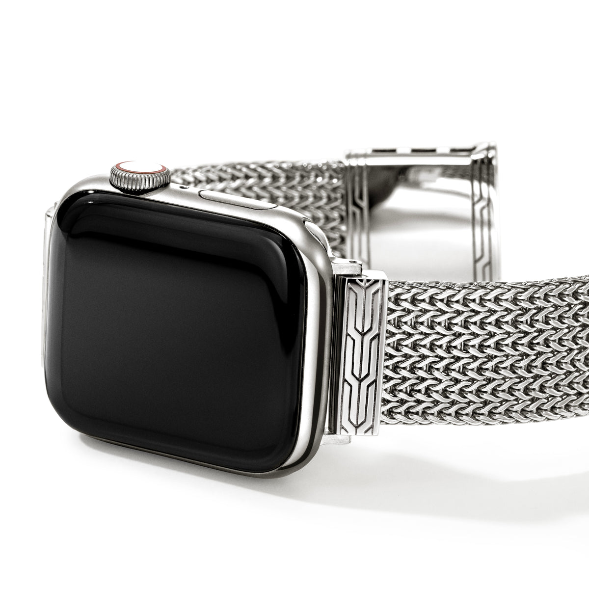 Smartwatch Strap, Sterling Silver, 18MM