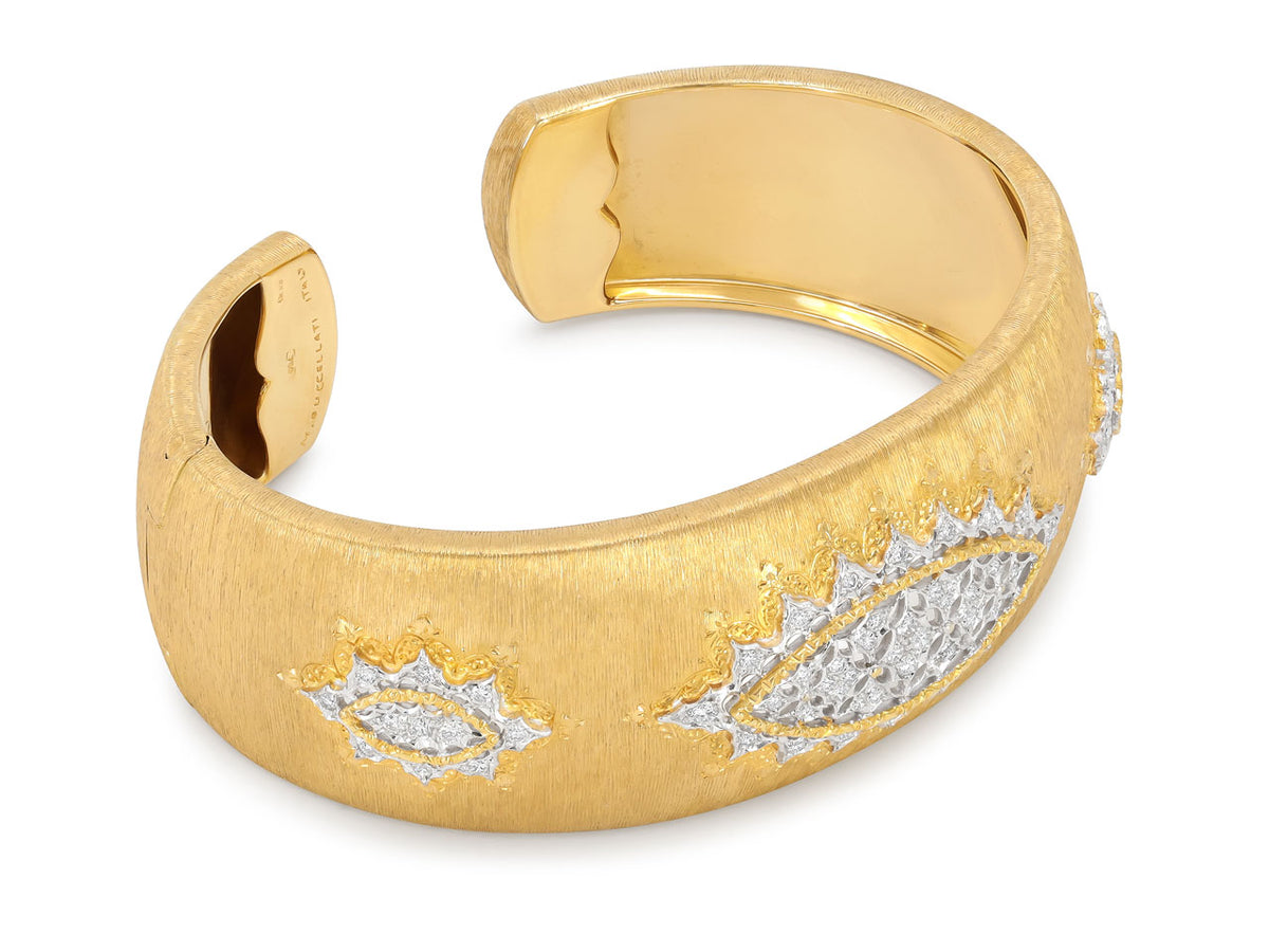 Pulsera de Diamantes Buccellati en Oro de 18K
