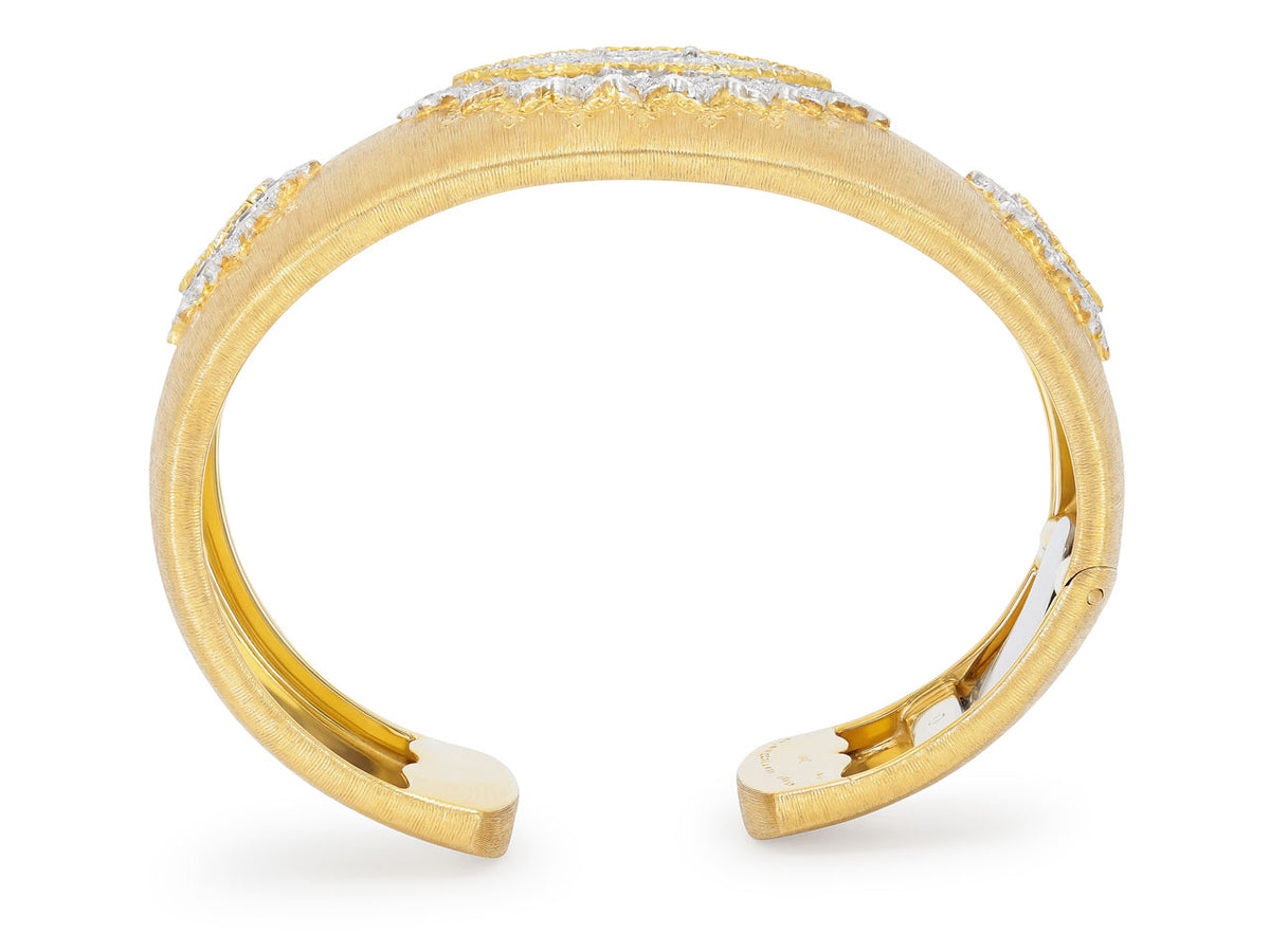 Pulsera de Diamantes Buccellati en Oro de 18K