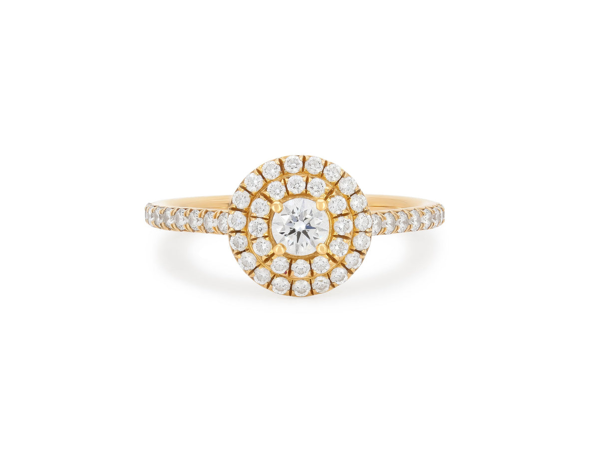 Anillo de Diamante 'Soleste' de Tiffany & Co. en Oro de 18K