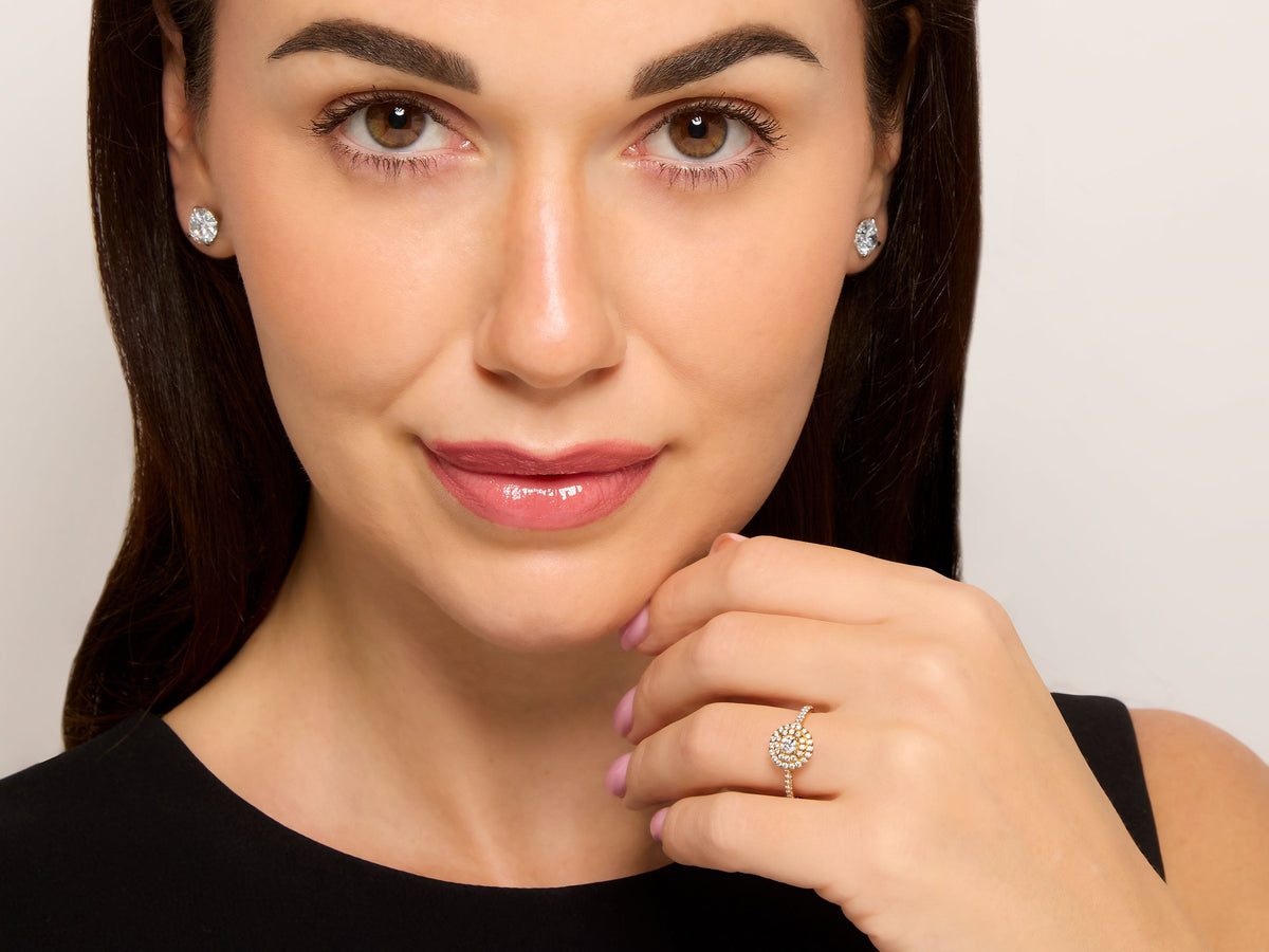Anillo de Diamante 'Soleste' de Tiffany & Co. en Oro de 18K