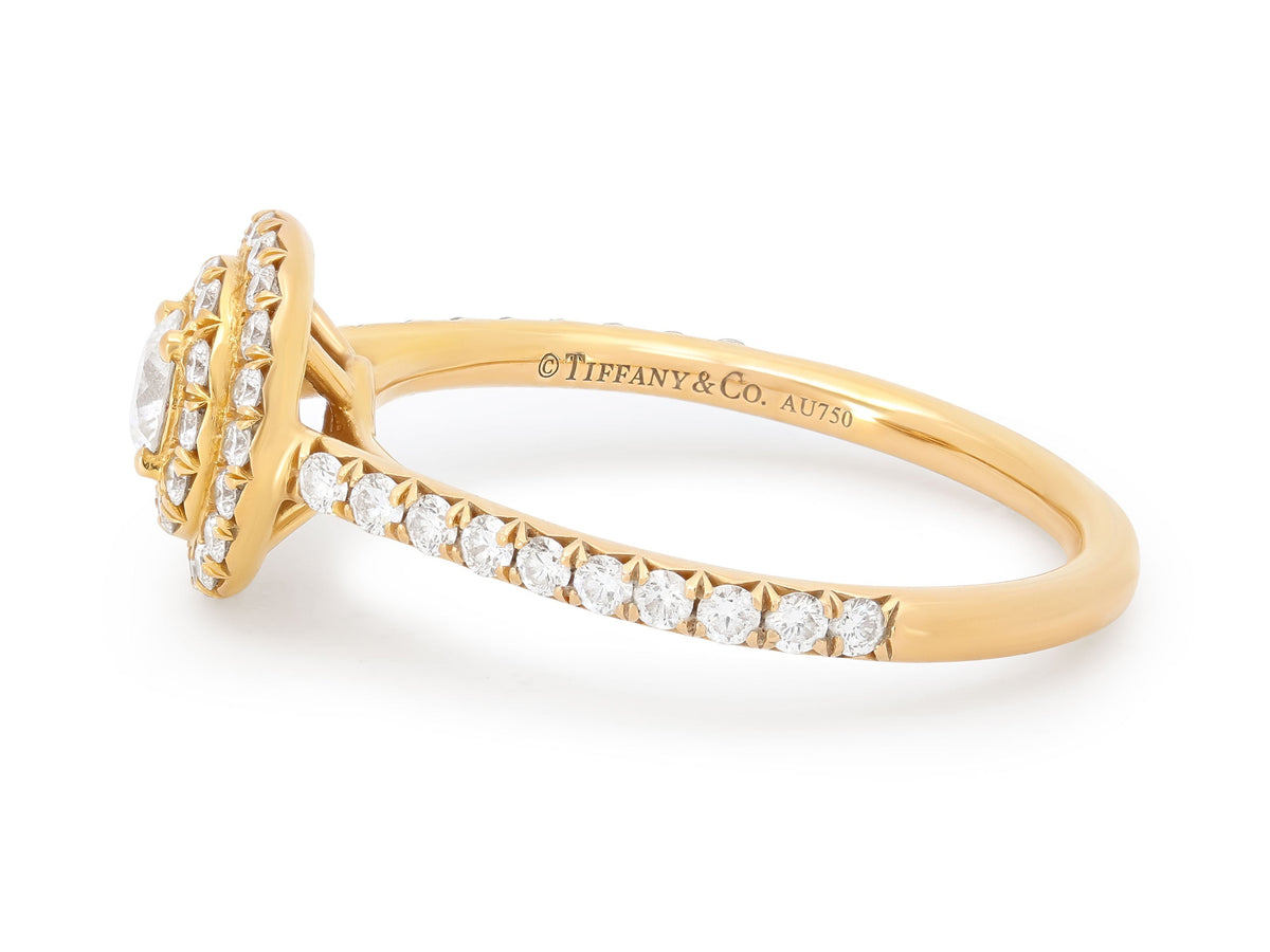 Anillo de Diamante 'Soleste' de Tiffany & Co. en Oro de 18K