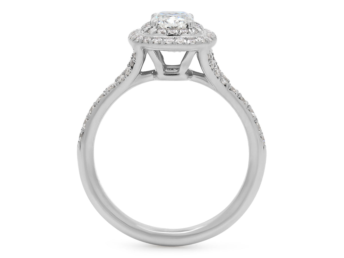 Anillo de Diamante 'Soleste' de Tiffany & Co. en Platino